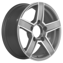 Диск литой Khomen Wheels KHW1614 (Niva 4x4 Bronto) 16x6.5J/5x139.7 D98.5 ET35 F-Silver-FP