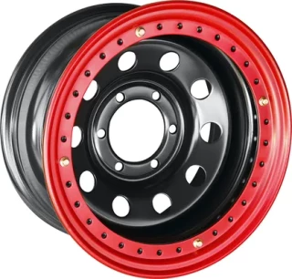 Диск штамп. Off-Road Wheels Toyota/Nissan 16x8.0J/6x139.7 D110 ET-19 Черный