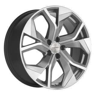 Диск литой Khomen Wheels KHW2006 (RX) 20x8.5J/5x114.3 D60.1 ET30 Brilliant Silver