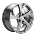 Диск литой Khomen Wheels 1712 17x7.0J/5x114.3 D66.1 ET45 Gray