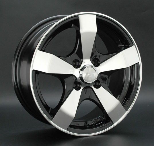 Диск литой LS Wheels LS205 16x7.0J/4x100 D73.1 ET40 BKF