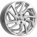 Диск литой КиК Renault Koleos (KCr883) 18x7.0J/5x114.3 D66.1 ET35 Сильвер SK