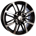 Диск литой Вектор B216 16x6.0J/4x100 D60.1 ET50 алмаз черный