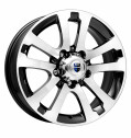 Диск литой КиК Сахара-Patriot 18x7.0J/5x139.7 D108.5 ET35 алмаз черный