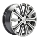 Диск литой Khomen Wheels KHW1610 (Focus) 16x6.5J/5x108 D63.35 ET50 Gray-FP