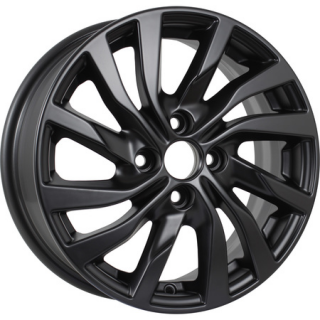 Диск литой KDW KD1546 15x6.0J/4x100 D60.1 ET37 Matt_Black_Painted