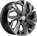 Диск литой Khomen Wheels KHW1508 (Rio) 15x6.0J/4x100 D54.1 ET46 Gray-FP