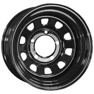 Диск штамп. ZEPP Toyota Nissan Semicircle 15x8.0J/6x139.7 D110 ET-19 Gloss Black