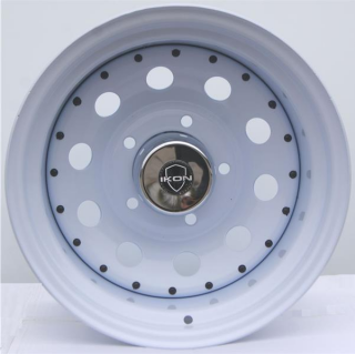 Диск штамп. Ikon SNC032 16x8.0J/5x139.7 D110.5 ET-19 White