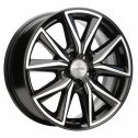 Диск литой Khomen Wheels KHW1706 (CX-5) 17x7.0J/5x114.3 D67.1 ET50 Black-FP