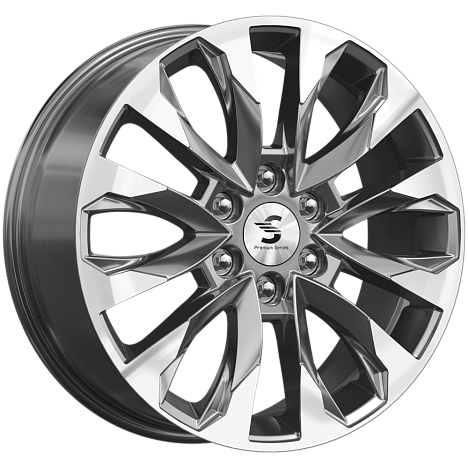 Диск литой Premium Series KP007 20x8.0J/6x139.7 D75.1 ET42 Diamond Gloss Graphite