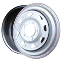 Диск штамп. Off-Road Wheels УАЗ 16x8.0J/5x139.7 D110 ET-19 серебристый