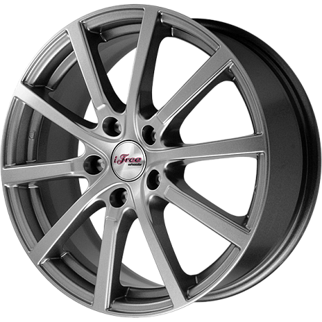 Диск литой iFree Big Byz 17x7.0J/5x114.3 D66.6 ET37 Хай вэй для RENAULT SAMSUNG