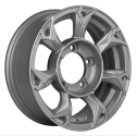 Диск литой Khomen Wheels KHW1505 15x5.5J/5x139.7 D98 ET5 F-Silver