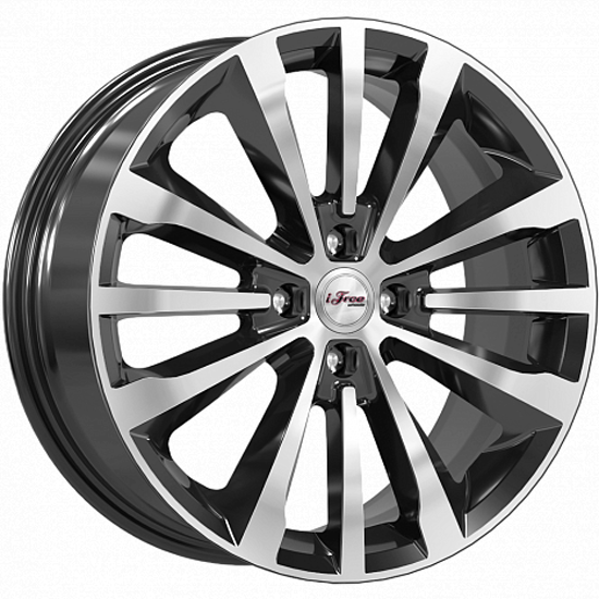 Диск литой iFree Андерсен 17x7.0J/4x100 D60.1 ET41 блэк джек
