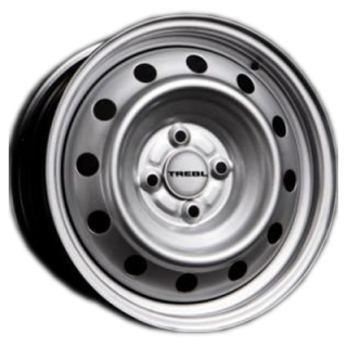 Диск штамп. TREBL 53C41G 14x5.5J/4x108 D63.3 ET41 Silver