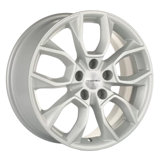Диск литой Khomen Wheels KHW1713 (Karoq) 17x7.0J/5x112 D57.1 ET45 F-Silver