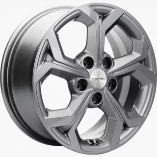 Диск литой Khomen Wheels KHW1606 (Focus) 16x6.5J/5x108 D63.3 ET50 Gray
