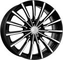 Диск литой КиК Акцент 17x7.0J/5x108 D63.3 ET50 алмаз черный