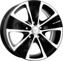 Диск литой КиК Иллюзио 16x7.0J/5x114.3 D67.1 ET50 алмаз черный