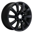 Диск литой Khomen Wheels KHW1507 (Rapid/Fabia) 15x6.0J/5x100 D57.1 ET38 black matt для SKODA Rapid