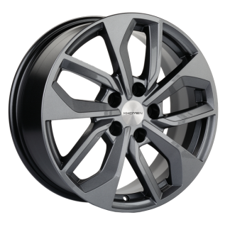 Диск литой Khomen Wheels KHW1703 17x7.0J/5x114.3 D67.1 ET45 Gray
