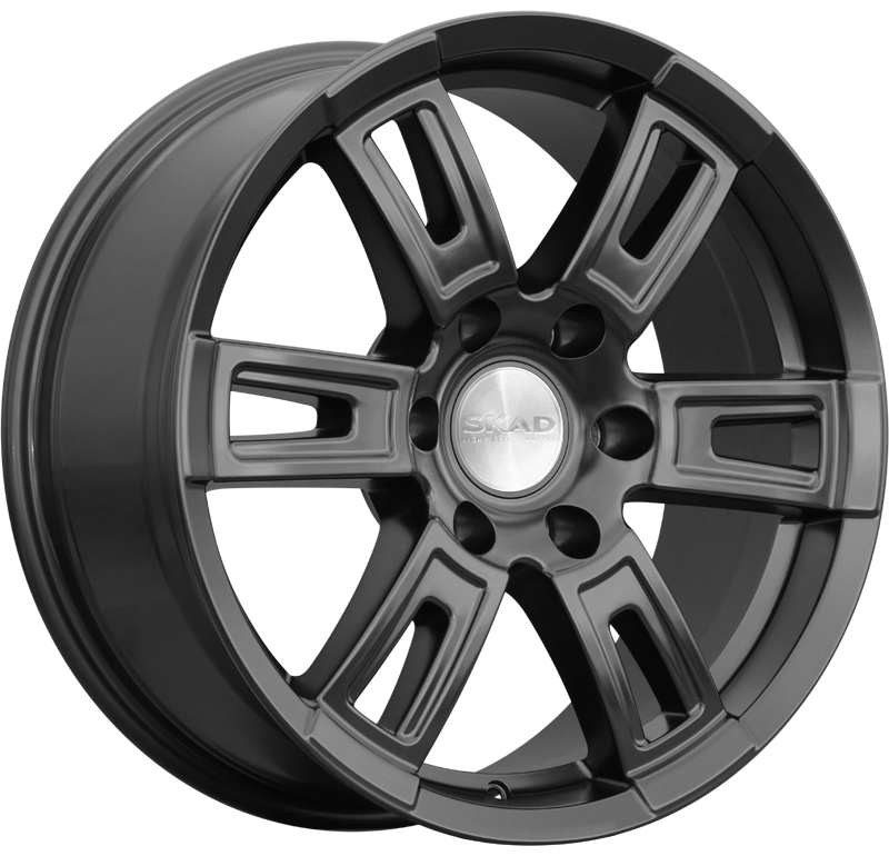 Диск литой СКАД Тор 18x8.0J/6x139.7 D106.2 ET25 черный бархат