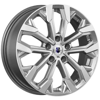 Диск литой КиК Морейн 17x6.5J/5x112 D66.6 ET43 дарк платинум