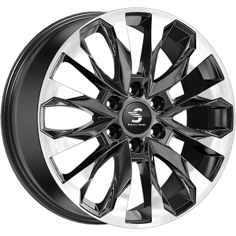 Диск литой Premium Series KP007 20x8.0J/6x139.7 D75.1 ET42 Diamond Quartz