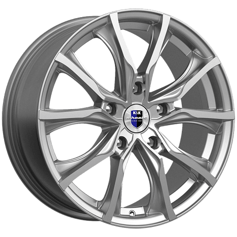 Диск литой КиК Твист 17x7.5J/5x115 D70.1 ET44 дарк платинум