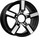 Диск литой iFree Райдер 16x6.5J/5x139.7 D98.1 ET40 Блек Джек