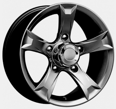 Диск литой КиК Триал 15x6.5J/5x139.7 D98 ET30 кварц