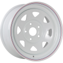 Диск штамп. Off-Road Wheels White 15x6.0J/5x139.7 D110.1 ET0 белый