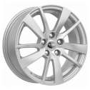 Диск литой КиК КС876 Renault Logan II 15x6.0J/4x100 D60.1 ET40 Сильвер