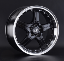 Диск литой LS Wheels LS322 17x7.5J/5x100 D73.1 ET35 BKL
