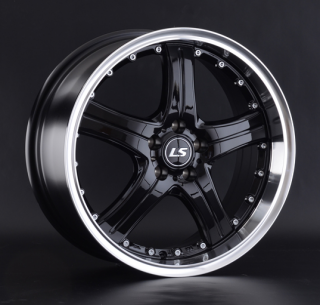 Диск литой LS Wheels LS322 17x7.5J/5x100 D73.1 ET35 BKL