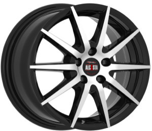 Диск литой Alcasta M53 15x6.0J/4x100 D54.1 ET46 BKF