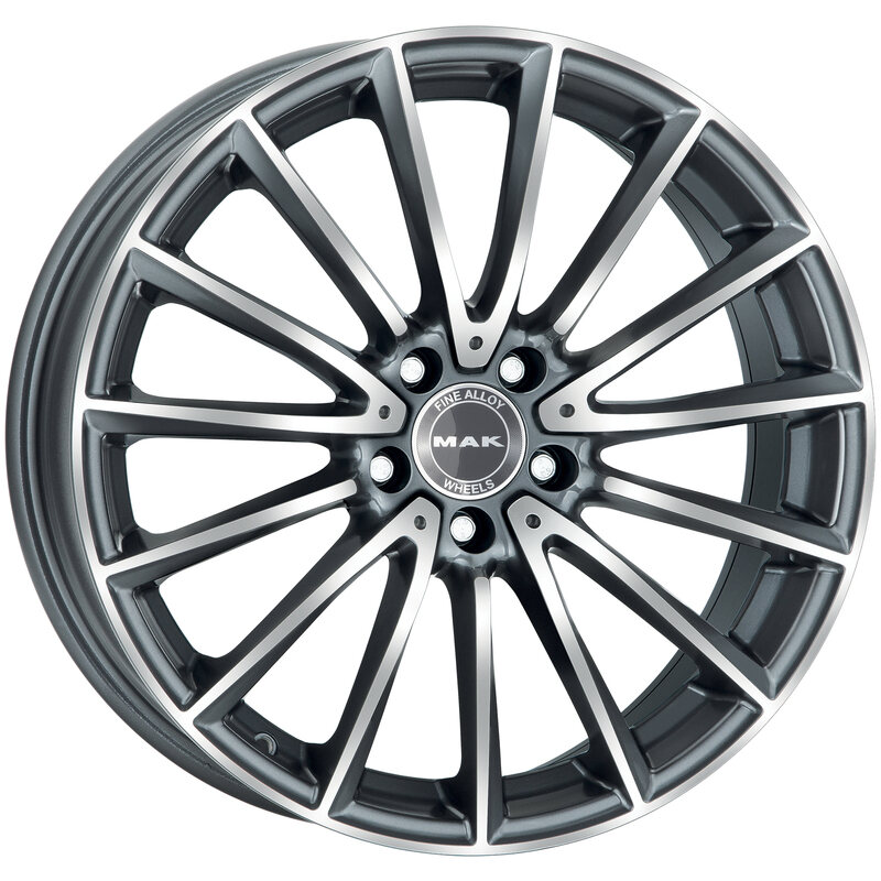 Диск литой MAK Komet 19x9.0J/5x112 D66.6 ET30 Gunmetal Mirror Face3