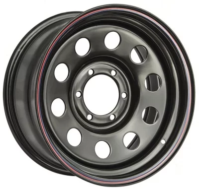 Диск штамп. Off-Road Wheels Toyota/Nissan 16x8.0J/6x139.7 D110 ET-3 Черный