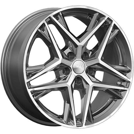 Диск литой СКАД Челси 18x8.0J/5x114.3 D66.6 ET40 Алмаз графит