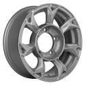 Диск литой Khomen Wheels KHW1505 (Jimny) 15x5.5J/5x139.7 D108.1 ET5 F-Silver