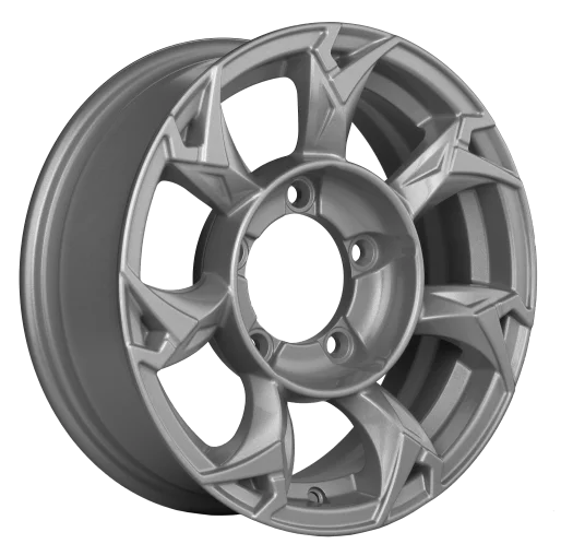 Диск литой Khomen Wheels KHW1505 (Jimny) 15x5.5J/5x139.7 D108.1 ET5 F-Silver