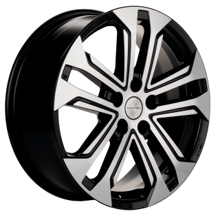 Диск литой Khomen Wheels KHW1803 18x7.0J/5x114.3 D64.1 ET40 Black-FP