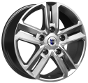 Диск литой КиК Backfire 18x8.0J/5x127 D71.6 ET45 дарк платинум
