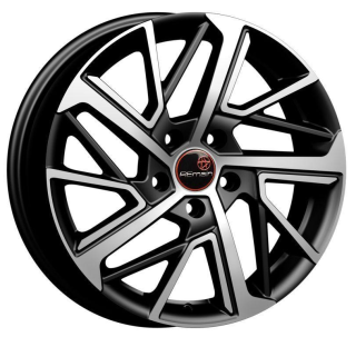 Диск литой Вектор 267 A 17x6.5J/5x108 D60.1 ET33 алмаз черный