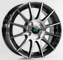 Диск литой Megami MGM-35 15x6.0J/4x98 D58.6 ET35 BKF
