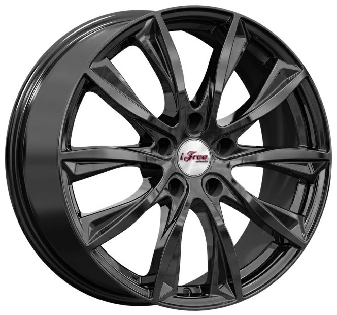 Диск литой iFree Каzантип 18x7.5J/5x108 D60.1 ET47 BK