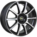 Диск литой CrossStreet СR-16 15x6.0J/4x114.3 D56.6 ET44 BKF