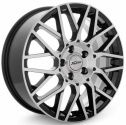 Диск литой X'trike X-131 17x7.0J/4x100 D60.1 ET37 BK/FP
