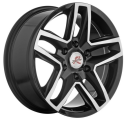 Диск литой X'trikeRST R238 18x8.0J/6x139.7 D75.1 ET42 BK/FP